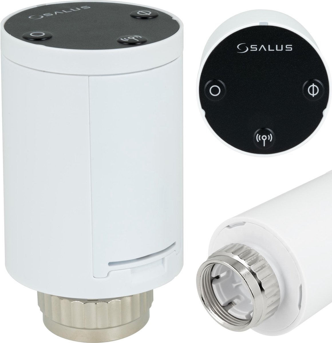 Salus TRV10RFM Zigbee Thermostaatkran, M30x1,5mm, Draadloos