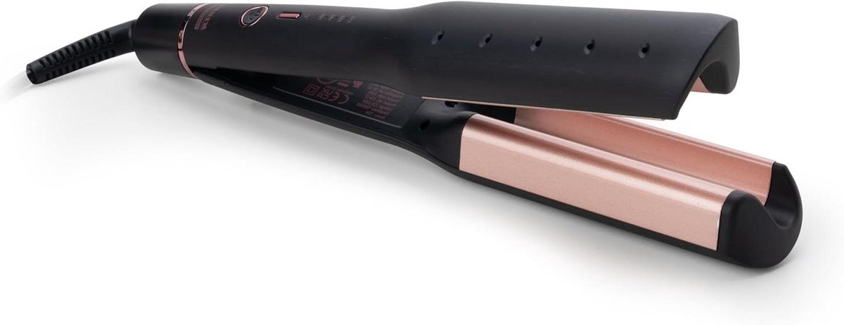 Haar Golven Styler - Krulapparaat Waver - Haar Stylen - Keramische Platen - 3 cm Breed - Zwart