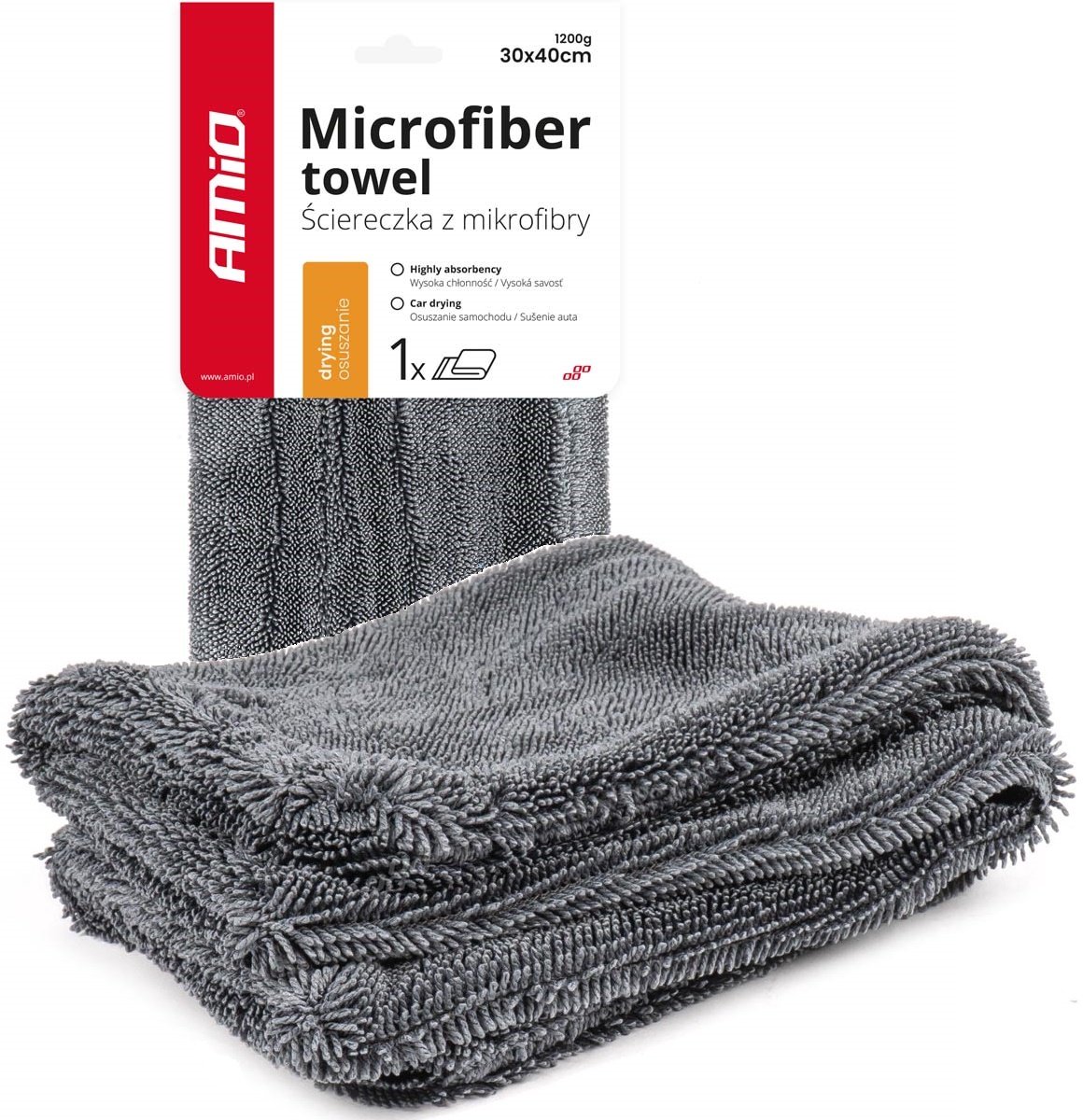 Microvezeldoek Auto 30x40cm - Krasvrij Drogen & Polijsten