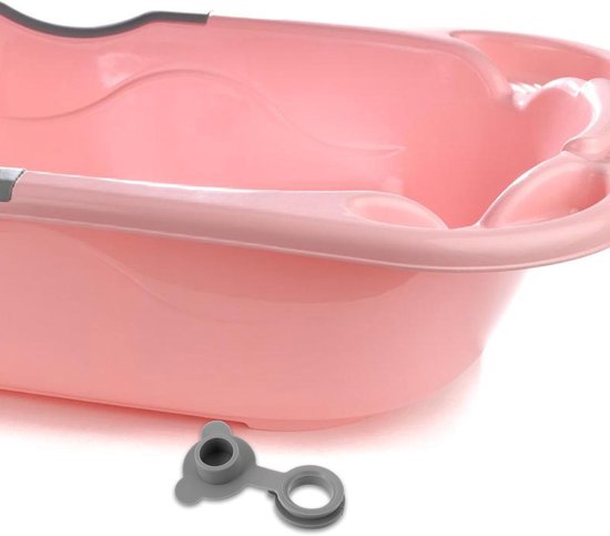 Baby Bad Stop - Lekvrije Dop - Veilig Baden - Universele Pasvorm - 2 Stuks - Grijs — afbeelding 5