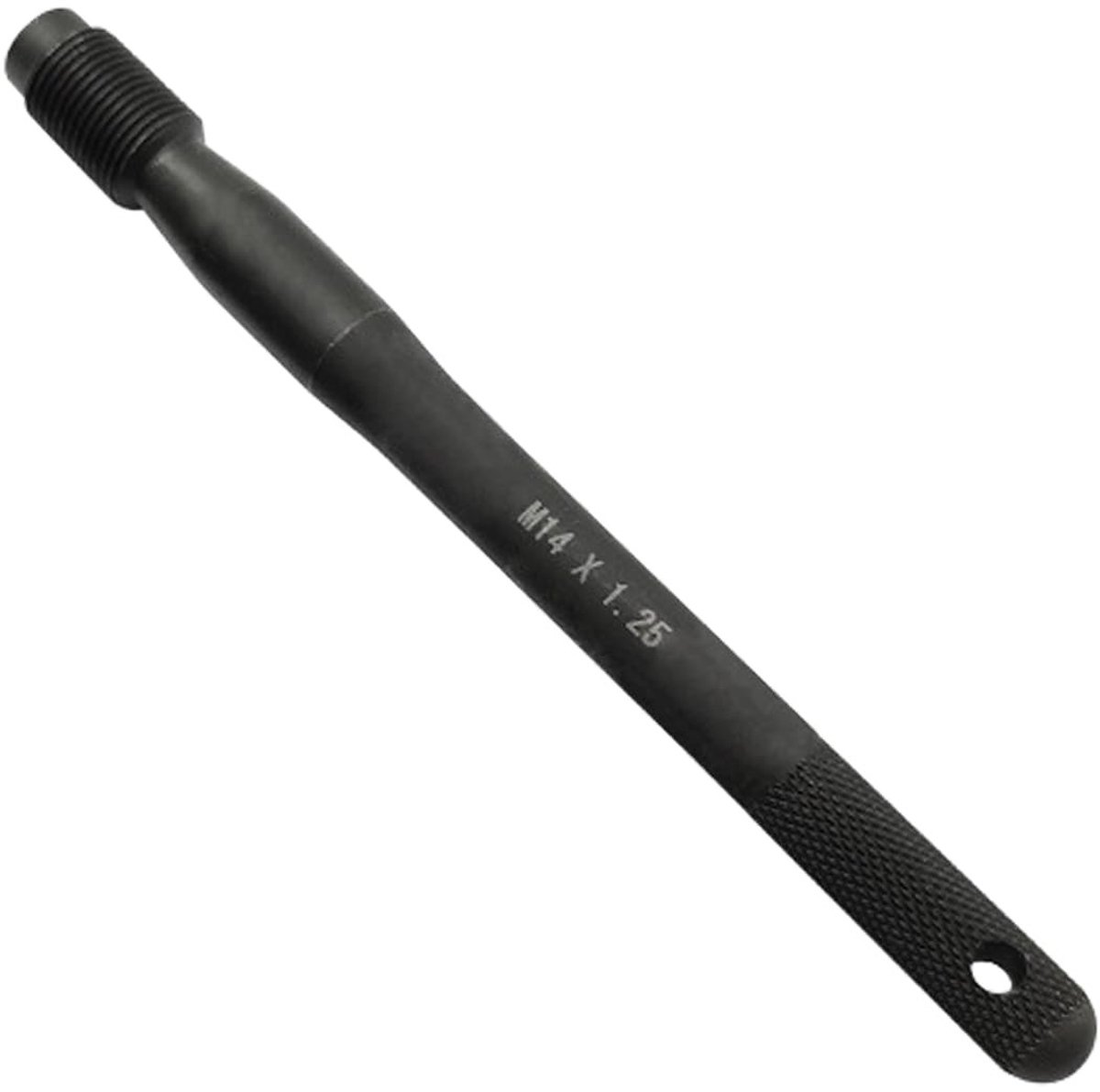 VLEMICO- Wielgeleidingspen Zwart - Uitlijningspen - Hulpgereedschap - Koolstofstaal - M14 x 1,25 - Eenvoudig te bedienen - Wieluitlijningsgereedschap