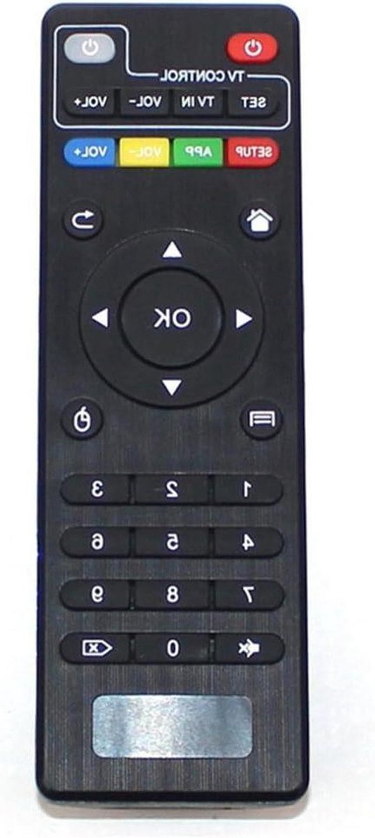 TV Afstandsbediening - Universele Controller - Smart TV Box - Directe Werking - 10 Meter Bereik - Zwart