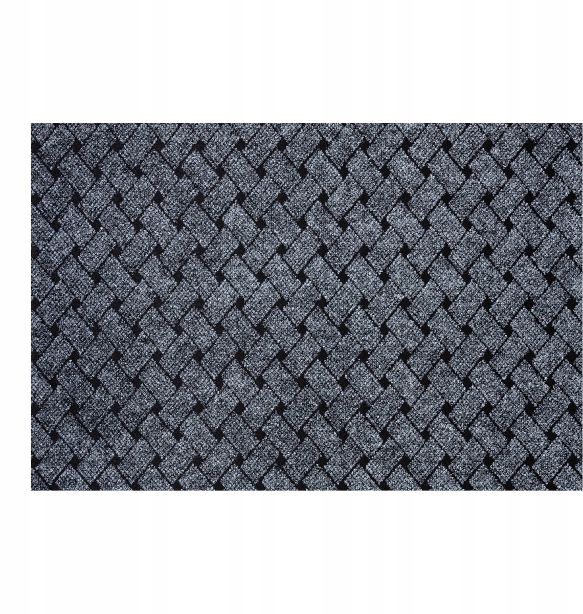 VECTRA Vloermat Antislip 200x100 cm - Grijs Geruit