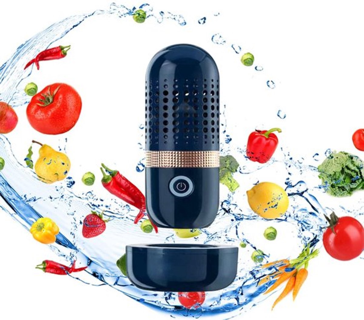 Jhubersproducts - Fruit- en groentewasmachine - Draagbaar