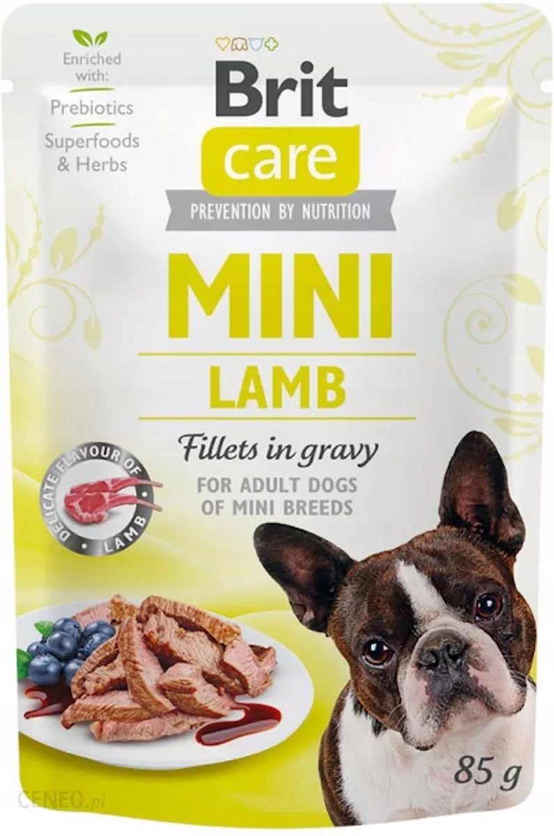 Brit Brit Care Mini - Hondenvoer - Lam - 24x85g - Kleine Rassen