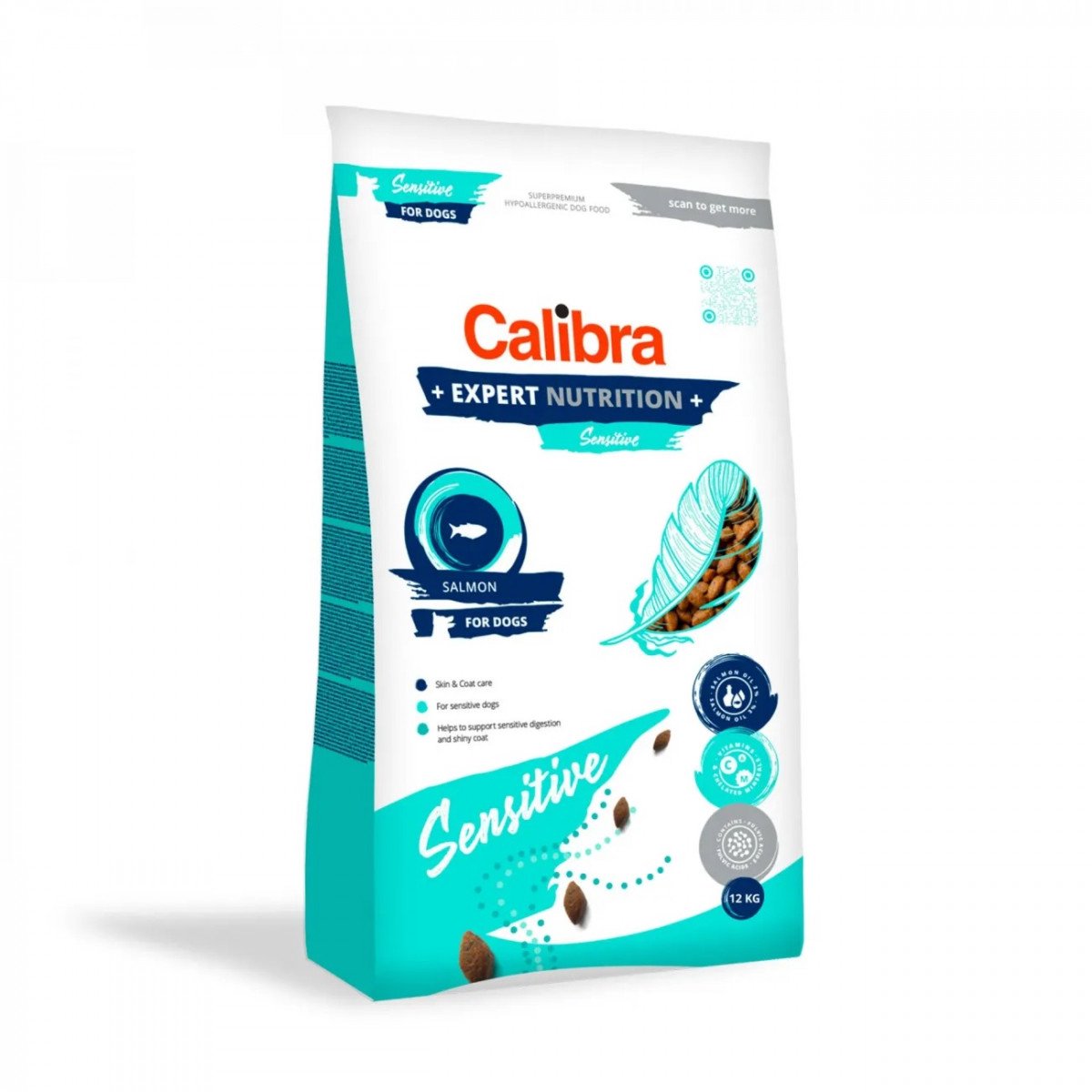 Calibra Calibra Expert Nutrition - Hypoallergene Droogvoer voor Honden - Zalm - 12kg