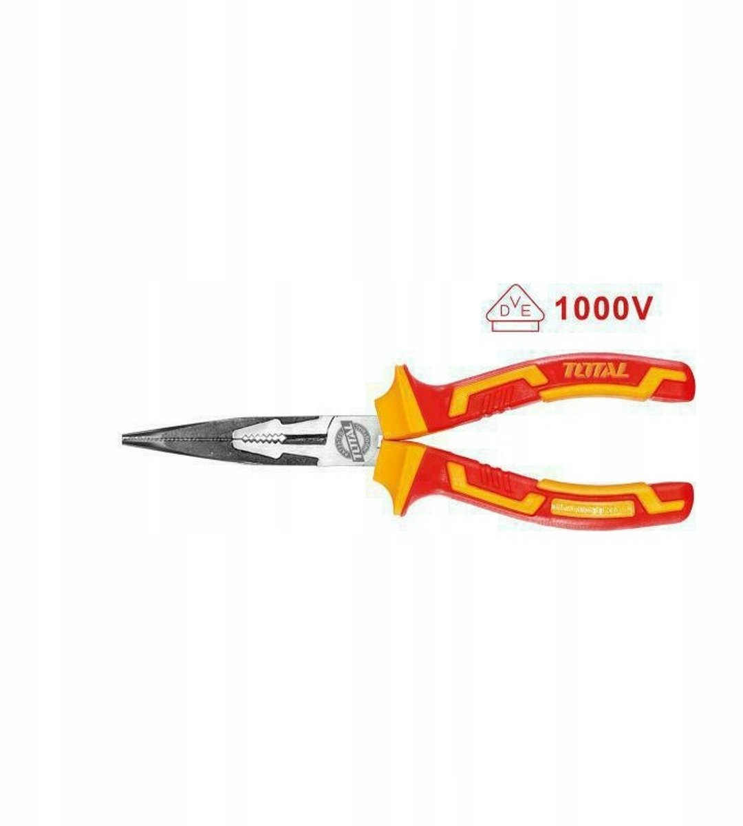 TOTAL VDE Platte Tang 1000V - Geïsoleerd Staal 200mm