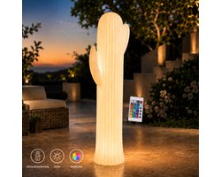 Smartwares LED Solar XXL Tuinlamp - 110cm - RGB - Decoratieve Cactus Buitenverlichting - Party lamp - Wilde Westen - 6‑8 Uur Werktijd