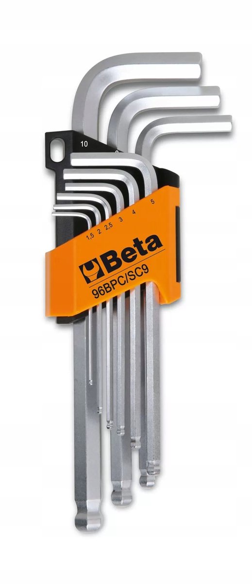 Beta Inbussleutel 3mm met Kogelkop - Professioneel Gereedschap