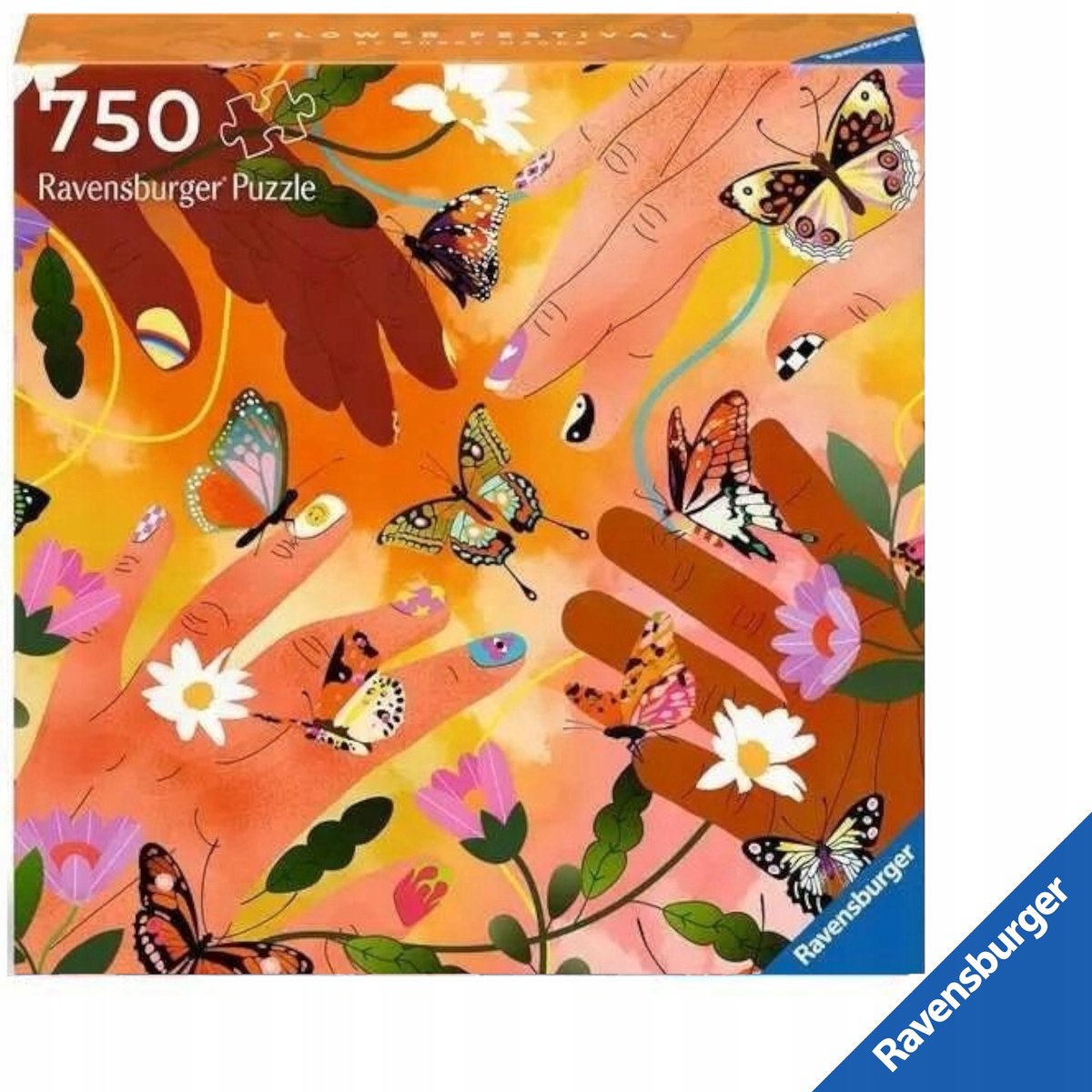 Ravensburger Puzzel 750 Stukken Art & Soul Bloemfestival