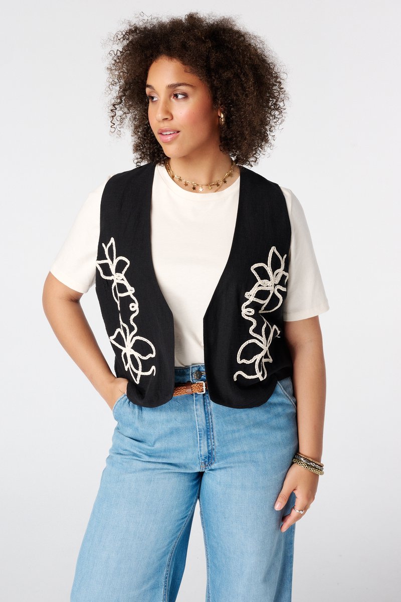 MS Mode Gilet Kort gilet
