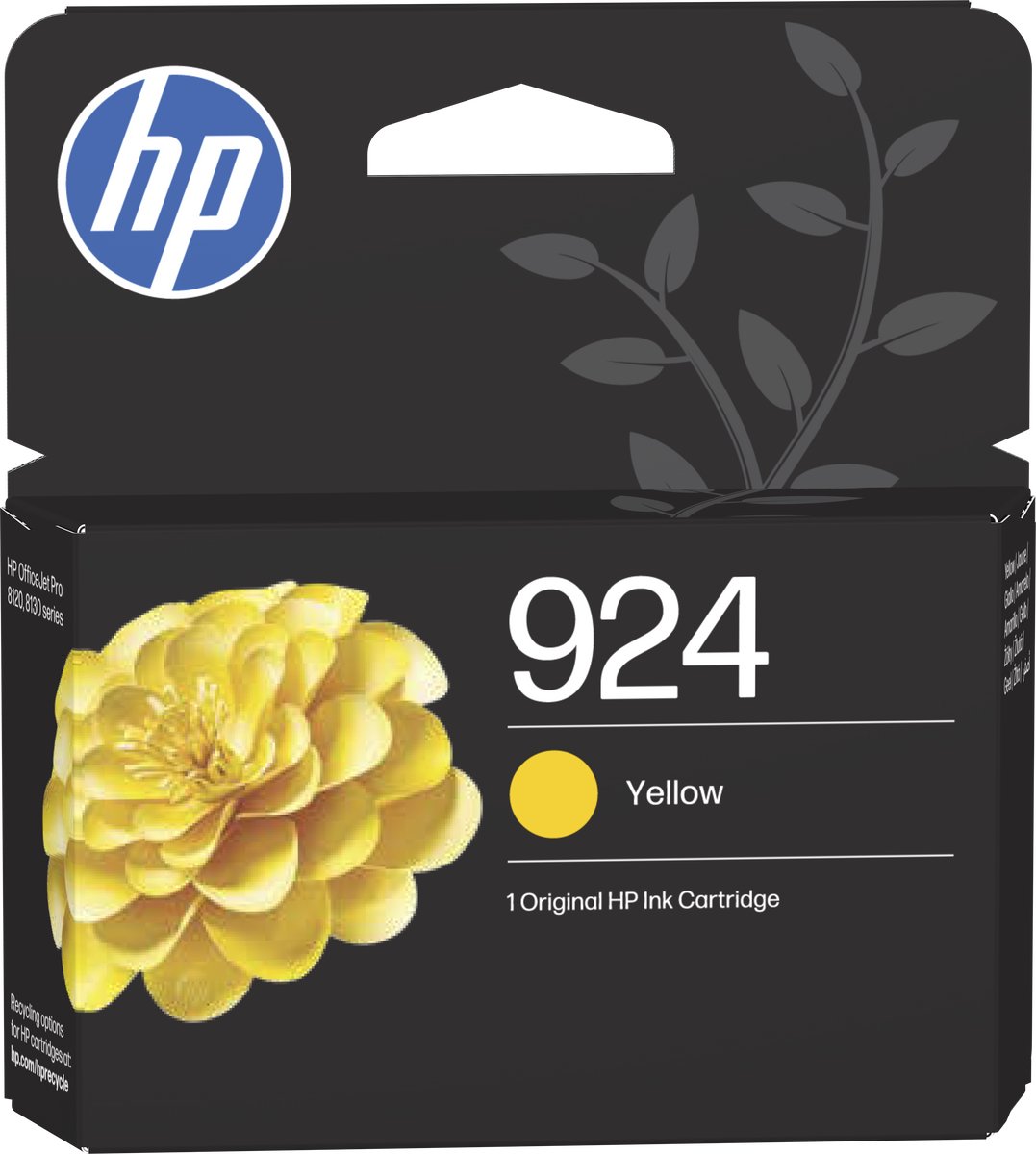 HP 924 - Inktcartridge - Geel