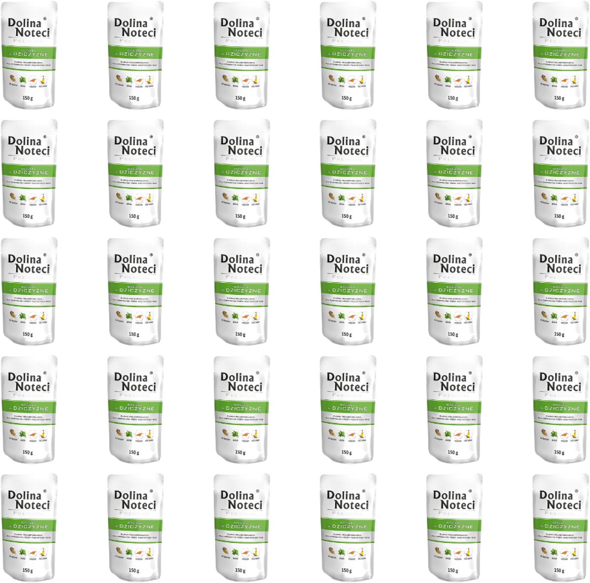 Dolina Noteci Premium - Hondenvoer - Wild - 150g - 30 stuks