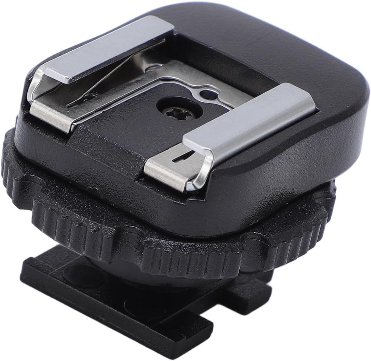 Camera Hot Shoe Mount - Accessoires Converter - Filmopnames Verbeteren - Multi-interface naar Standaard - 15 Gram - Zwart