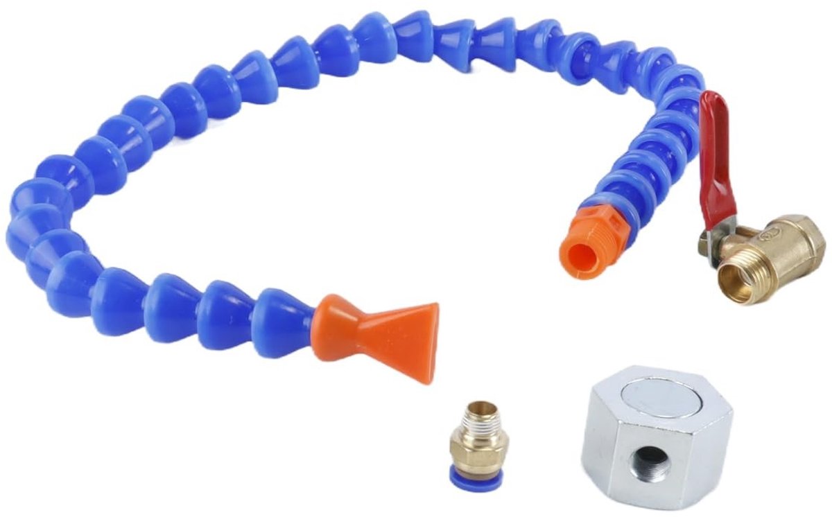 Dailygoods - Koelwaterleiding met Magnetische Voet en Koperen Schakelaar