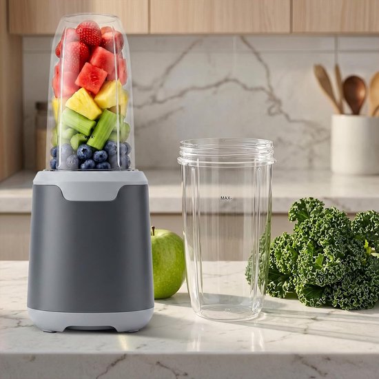 2 stuks bekers voor NutriBullet Pro 900 950 ml (32 oz), bekers compatibel met NutriBullet 900 W/600 W elektrische blenders — afbeelding 3