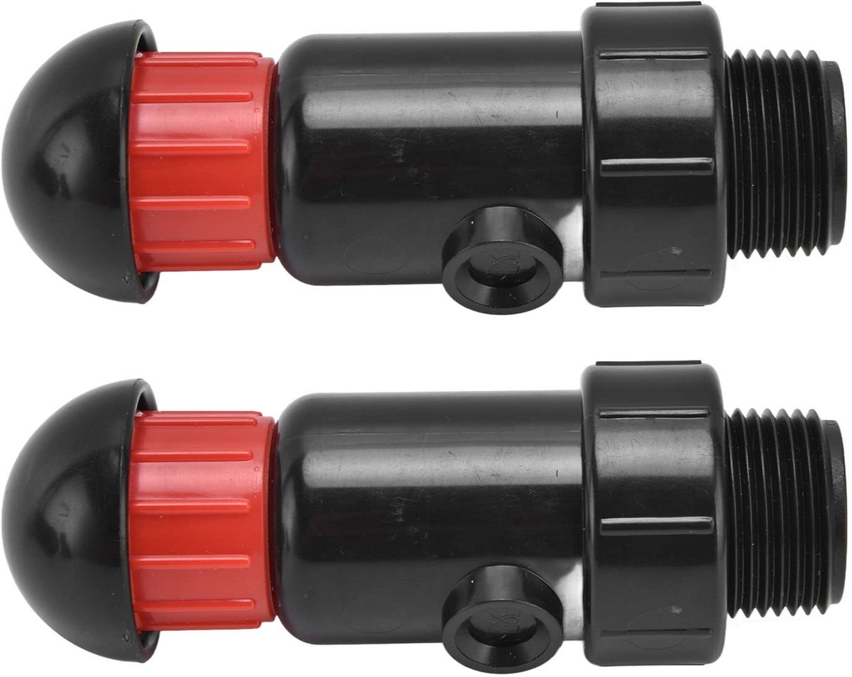 Dailygoods - 2-pack Automatisch Ontluchtingsventiel voor Irrigatiesystemen