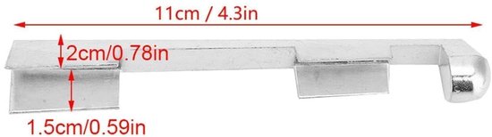 aladdien - Biljart Pool Cue Tip Press Tool - Duurzaam Aluminium - Voor Snooker en Pool - Keu-Klemmen - Biljartkeu-Reparatie Tool - Geschikt voor 10-... van Aladdien — afbeelding 5