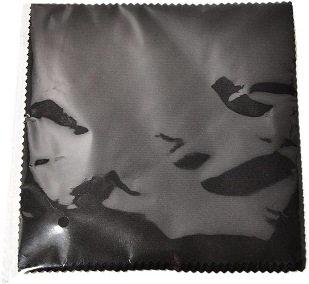 Brillenpoetsdoekjes - Microvezeldoekjes - Lens Reinigen - Pluisvrij Resultaat - 10 stuks 15x15cm - Zwart