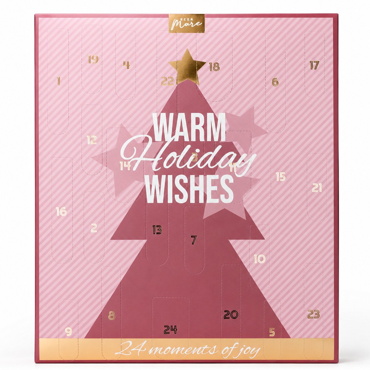 Luxe Adventskalender Warm Holiday Wishes