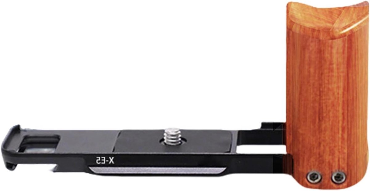 Metalen Camera Greep - L-Vorm Plaat - Fotografie Stabiliteit - Verbeterde Grip - 12.7 cm - Zwart