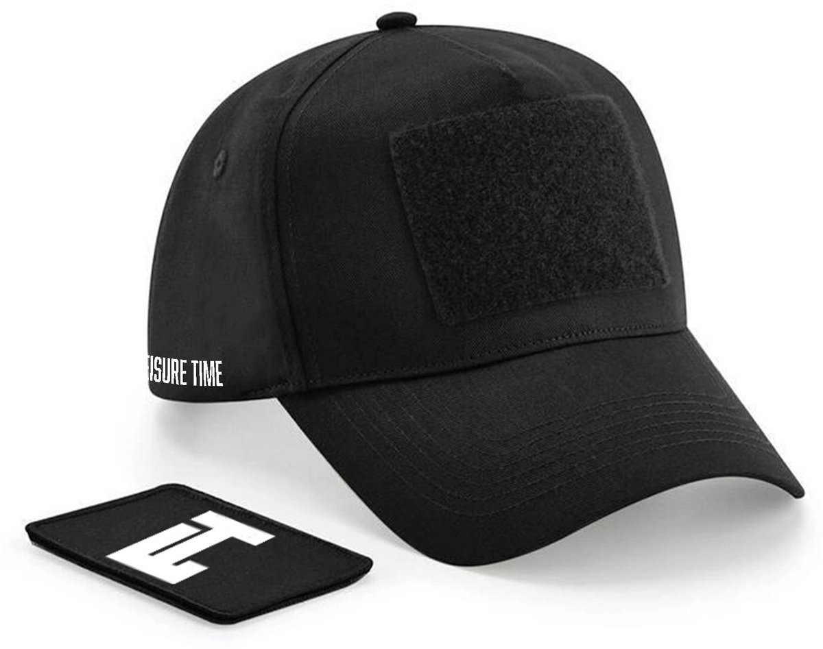 Leisure Time - Patch Cap - Black