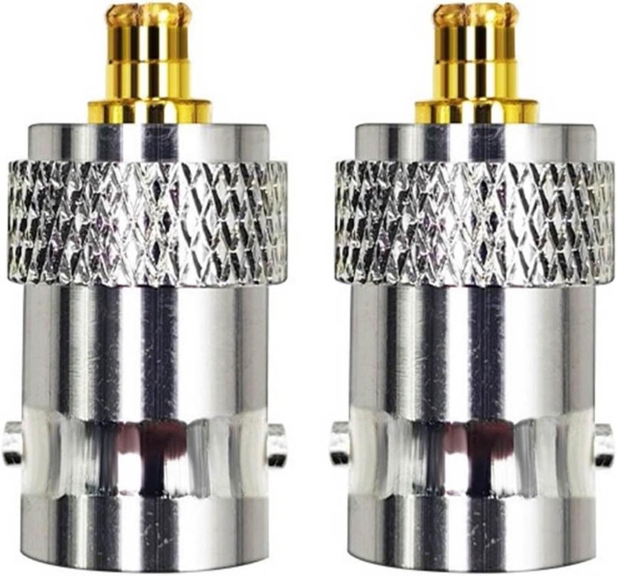 Oscilloscoop Adapter - Meetkabel Accessoire - Signaal Meten - 100MHz Bandbreedte - 2 Stuks - Zilver
