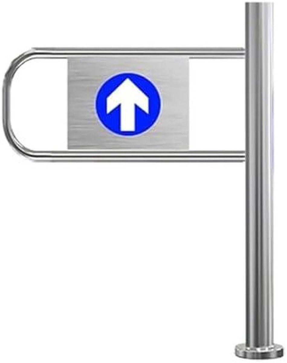 Veiligheidspoort - Draaipoort - Verkeer Begeleiden - Automatisch Sluitend - 97 cm Hoog - Z
