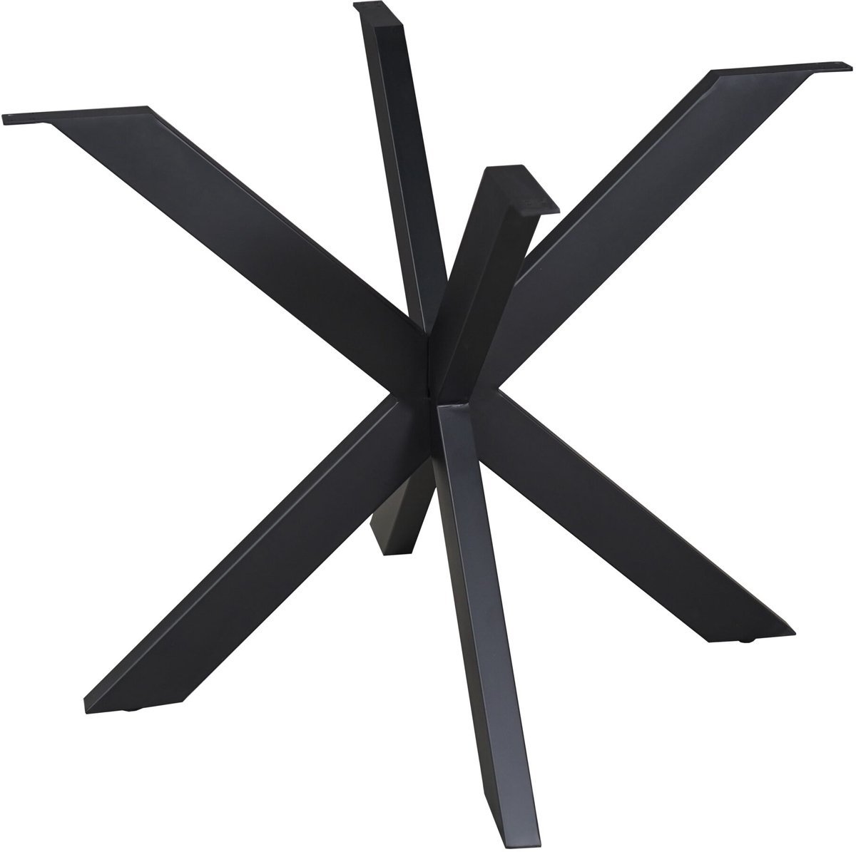 Starfurn Matrixpoot Rond Zwart 140 cm Koker 4x8 cm