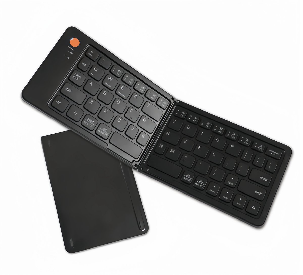 Opvouwbaar Bluetooth Toetsenbord - Magnetisch Sluitend- Compact - Zwart