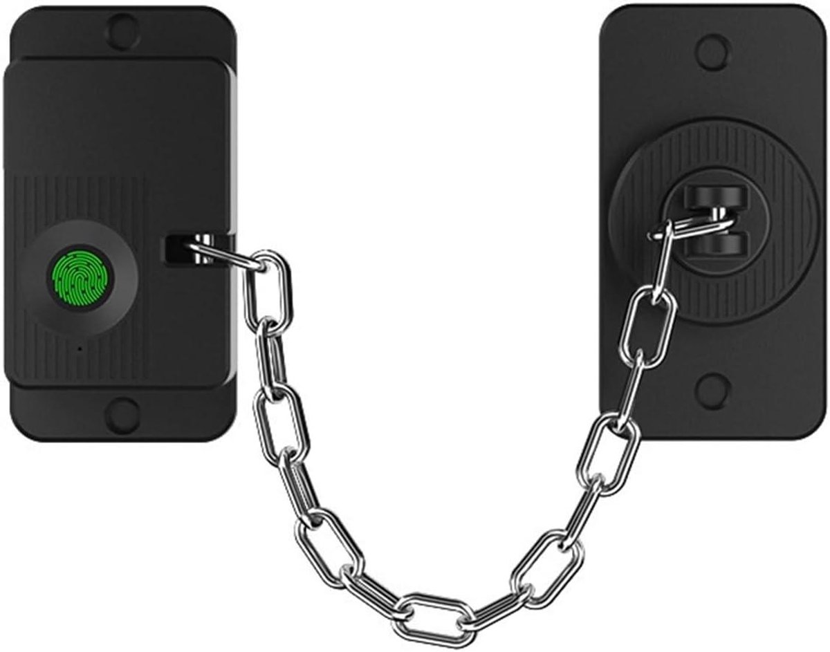Slim Deurslot - Elektronisch Slot - Veilig Kast Gebruik - Ponsvrije Installatie - 10x10 millimeter - Nero