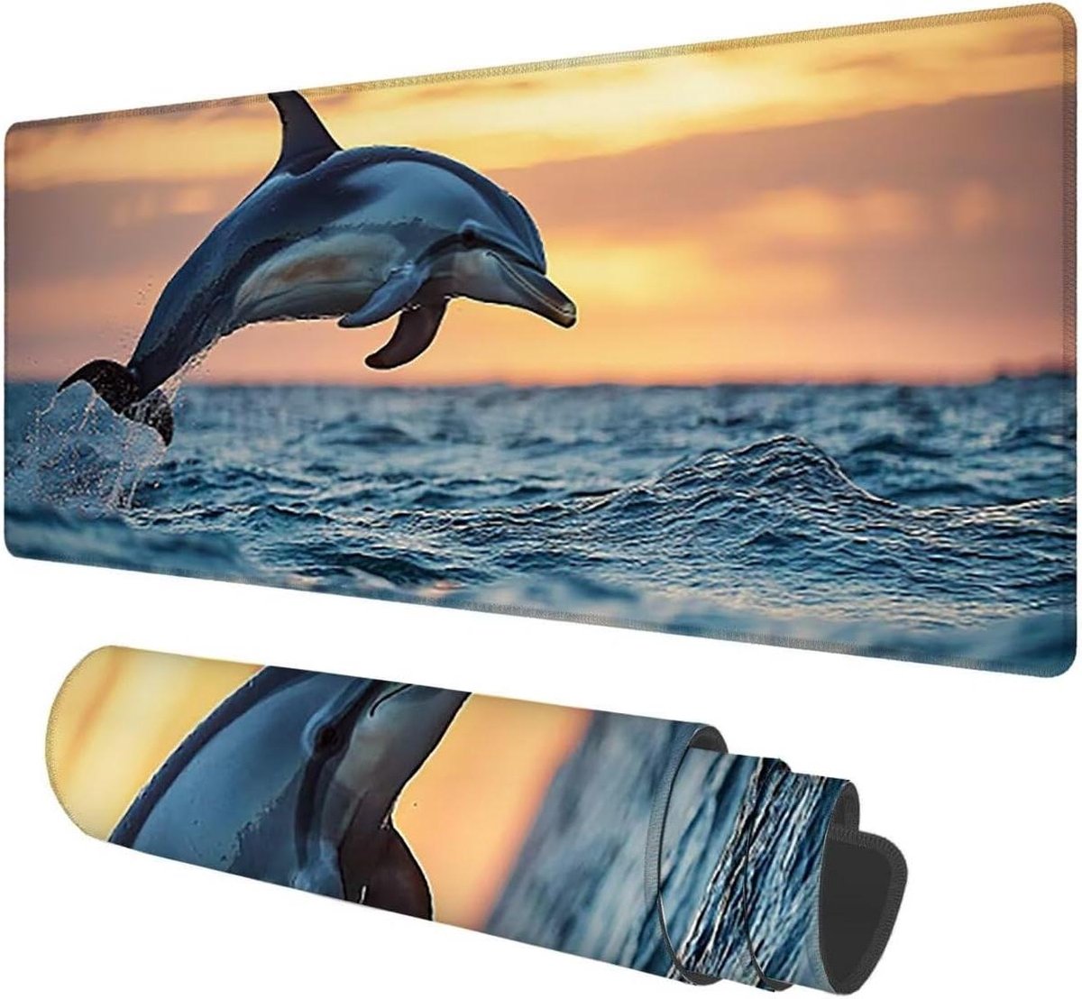 Grote Muismat - Bureau Onderlegger - Comfortabel Werken - Waterproof Coating - 120x50 cm - Multicolour
