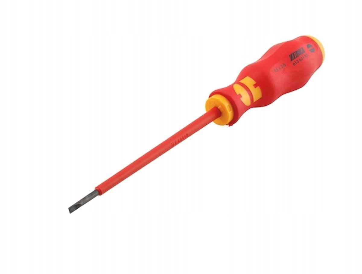 Wurth VDE Schroevendraaier Plat 0,5x3x100mm - Geïsoleerd