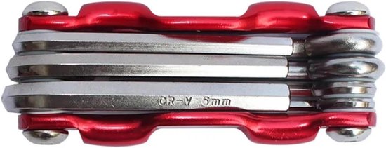 Nl Compact Set Fietsgereedschap Set - Multitool Fietser - Fiets Onderhoud - 7 Functies ...