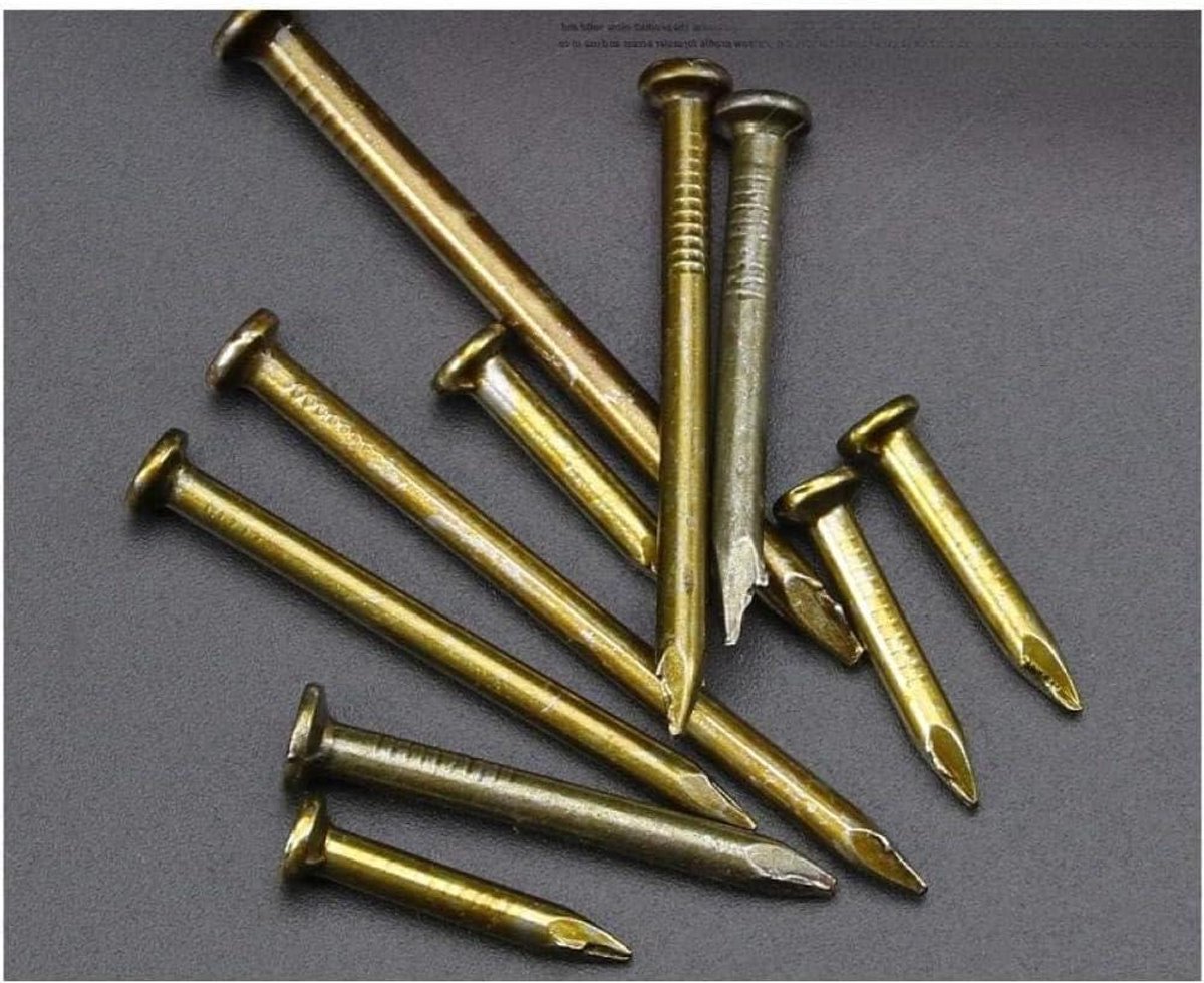 Harde Cement Nagels - Muur Bevestigers - Stevig Bevestigen - Waterdicht Roestvrij - 4.5 x 80 mm - Metaal