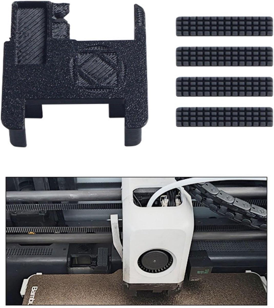 Reinigingsborstel Set - Nozzle Wisser - 3D Printer Onderhoud - Hittebestendig Siliconen - 3 Stuks - Niet Gespecificeerd