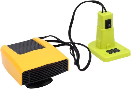 Draadloze Elektrische Kachel - Draagbare Verwarming - Werkplaats Verwarmen - Dubbele USB Poorten - 13x13x13 cm - Zwart — afbeelding 2
