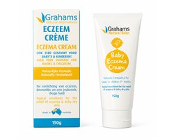 Grahams Eczeem Crème - Huidcrème - 150 g - Voor Droge en Gevoelige Huid - Dagelijkse Huidverzorging