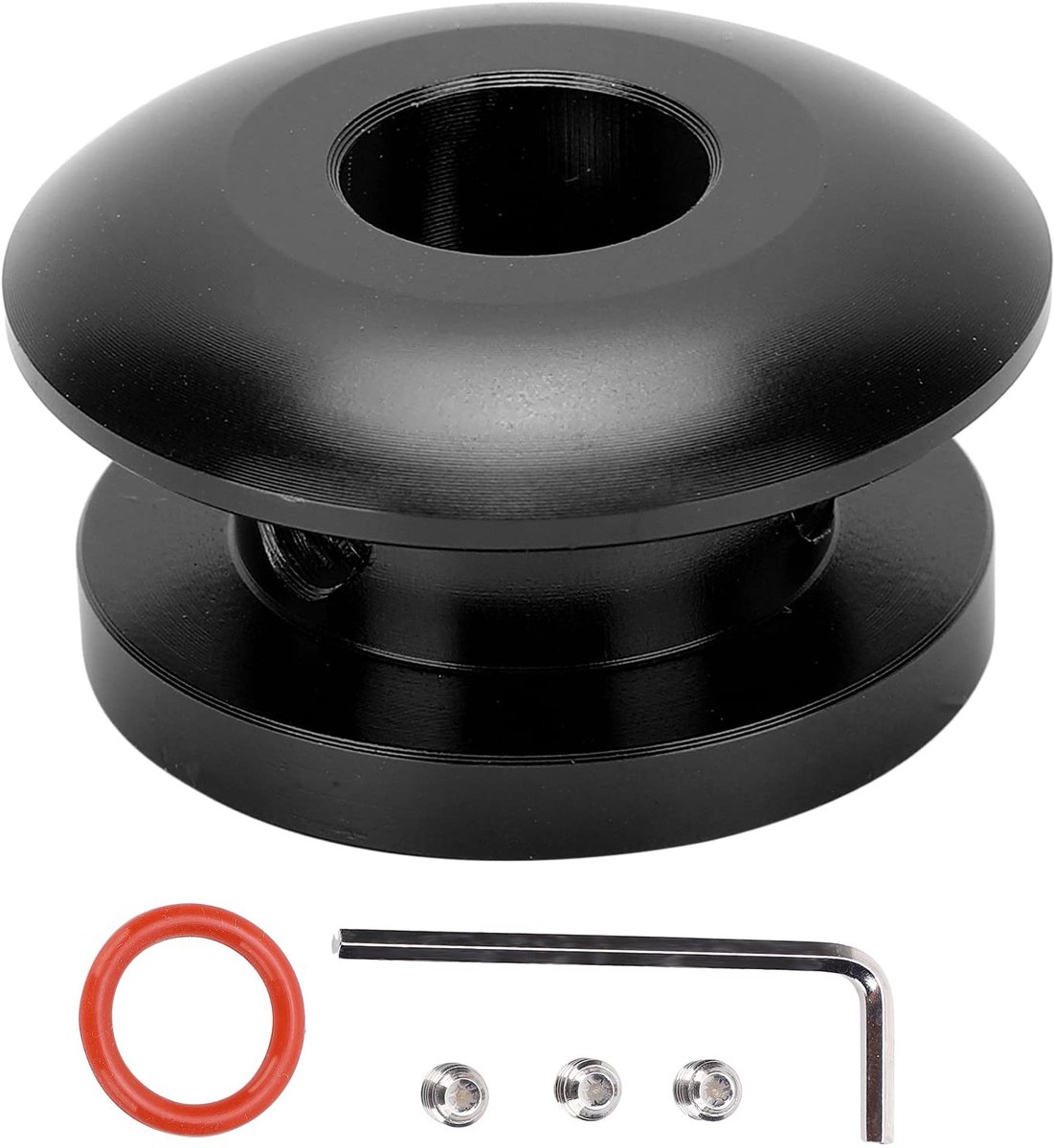 Dailygoods- Schakelknop Universele Pasvorm - Limiter Shifter - Schakelknop Stopper - Veiligheids Huls - Efficiënt Stofdeksel - Inclusief Schroeven/Sleutel - Versnellingsknop