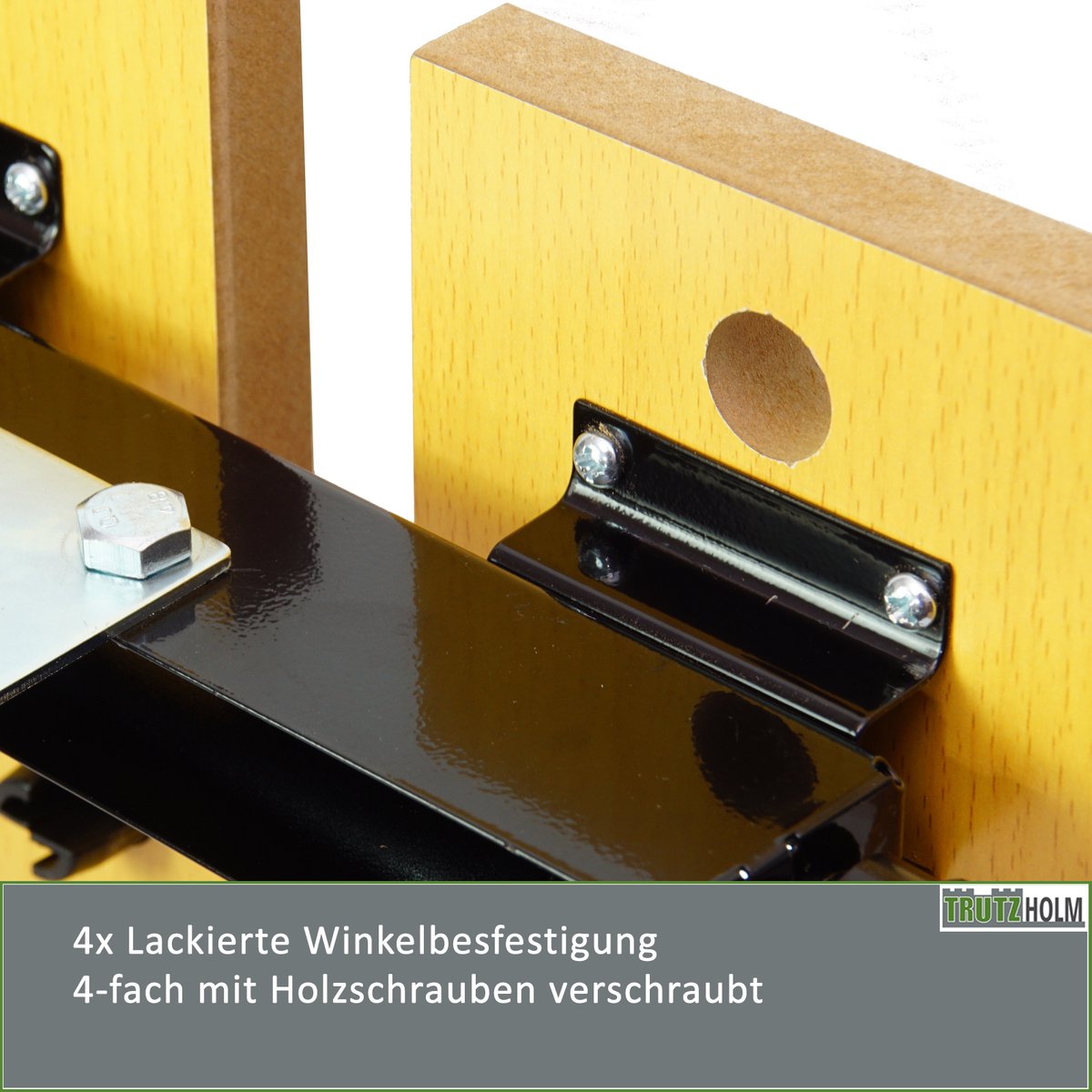 TRUTZHOLM - Werkbank Inklapbare in Hoogte Verstelbaar - Max. 100 kg - Opspantafel - Mobiele Werktafel met Klemmen