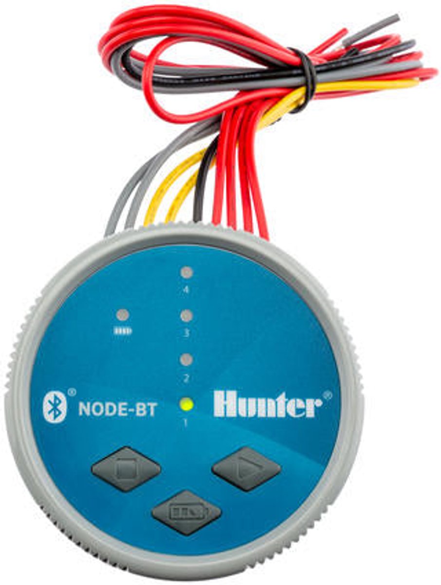 batterijgevoede bluetooth programmer, 2 stations - hunter - node-bt-200