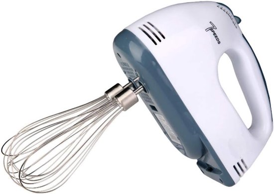 Elektrische Mixer - Keukenapparaat Klopper - Bakken en Koken - 7 Snelheden Instelbaar - 12+4 Accessoires - Wit — afbeelding 3