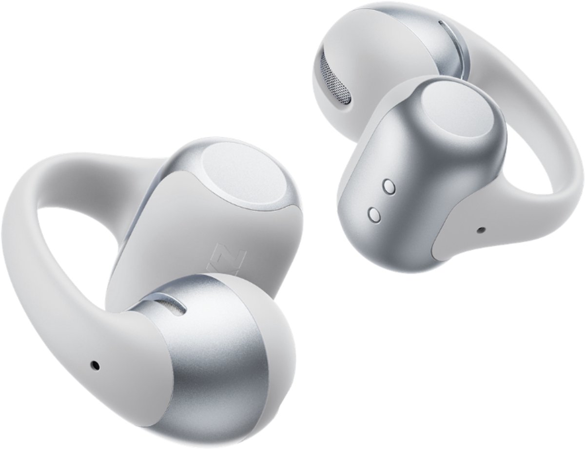 Shokz OpenDots 2 Open-ear Clip-on Oortjes – Dolby Audio – Draadloze Oordopjes – Grijs