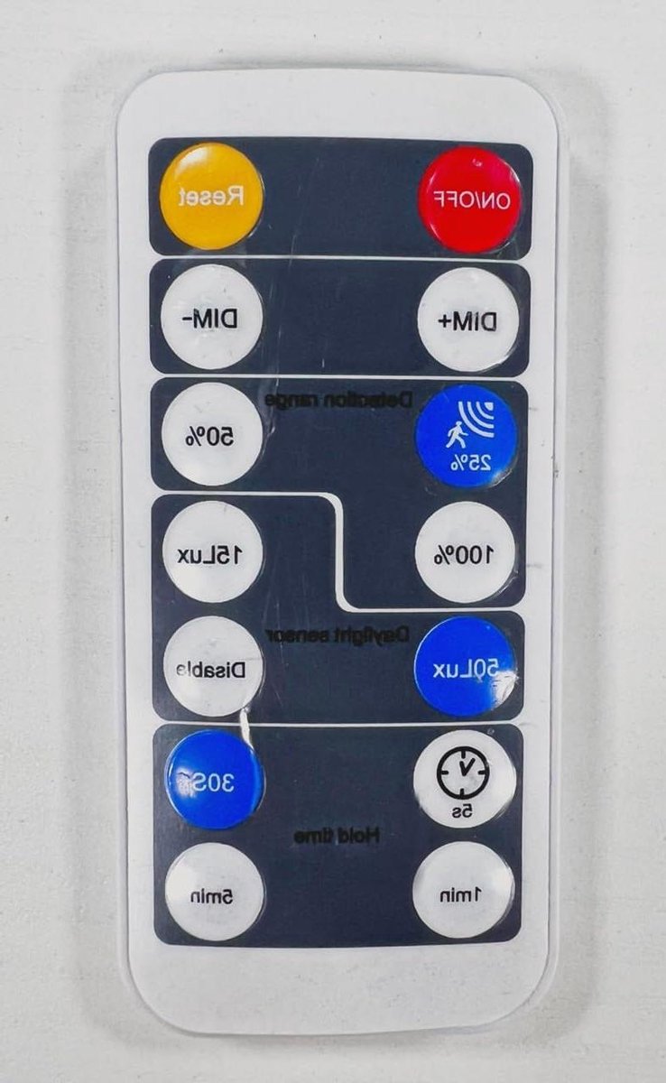Afstandsbediening Detector - Bewegingssensor Controller - Verlichting Bediening - Infrarood Connectiviteit - 8.5 x 4 x 0.7 cm - Wit