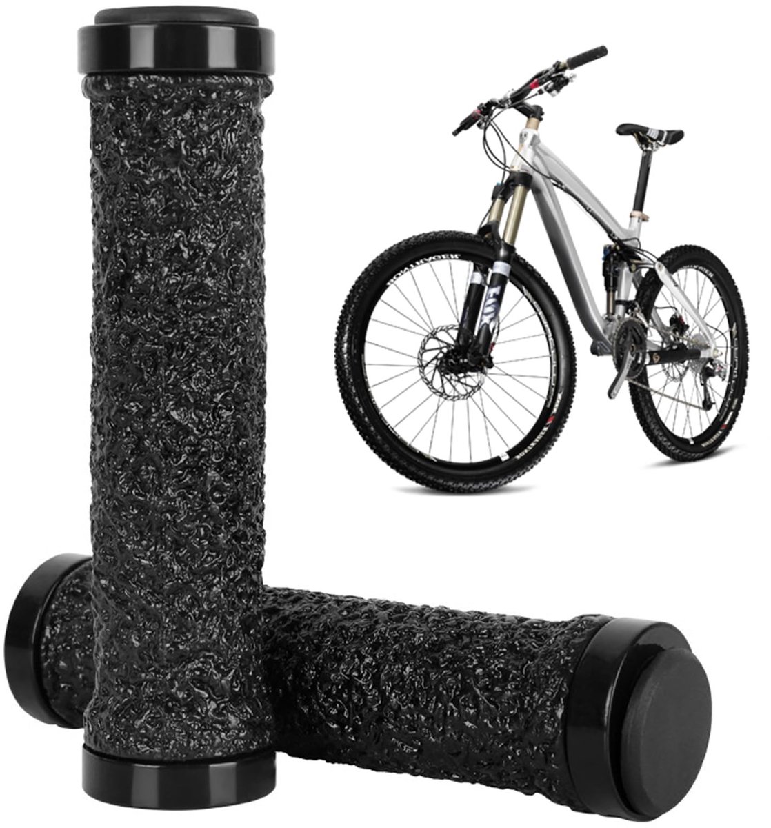 Dailygoods - Ergonomische Antislip Fietshandgrepen voor MTB en Racefiets