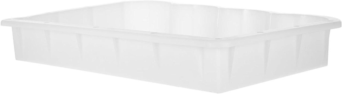 Betonmal Tuinpad - Bestratingsvorm Steen - Oprit Aanleggen - Herbruikbaar Ontwerp - 43.5 x 31 x 6 cm - Wit
