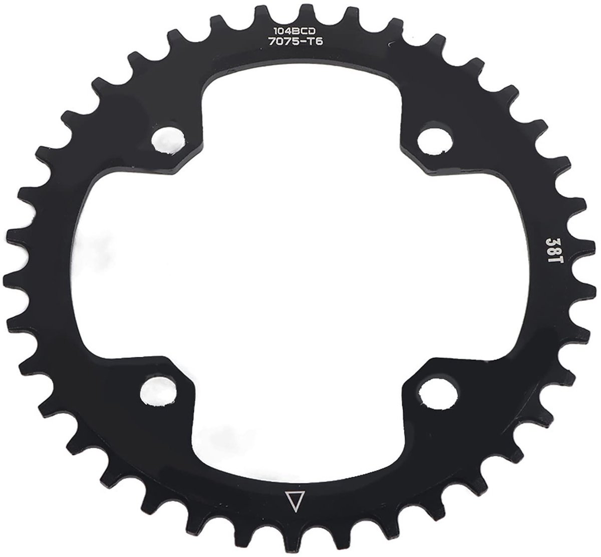 SMOAKEZ- Crankring 32/34/36/38T - Lichtgewicht Aluminium - Duurzaam - Hoge Sterkte - Vervormingsweerstand - Fietsreparatie - Kettingblad