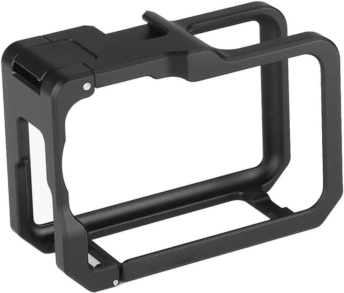 Metalen Camerakooi - Beschermend Frame - Actiecamera Gebruik - Volledige Poorttoegang - 40 Gram Licht - Zilver
