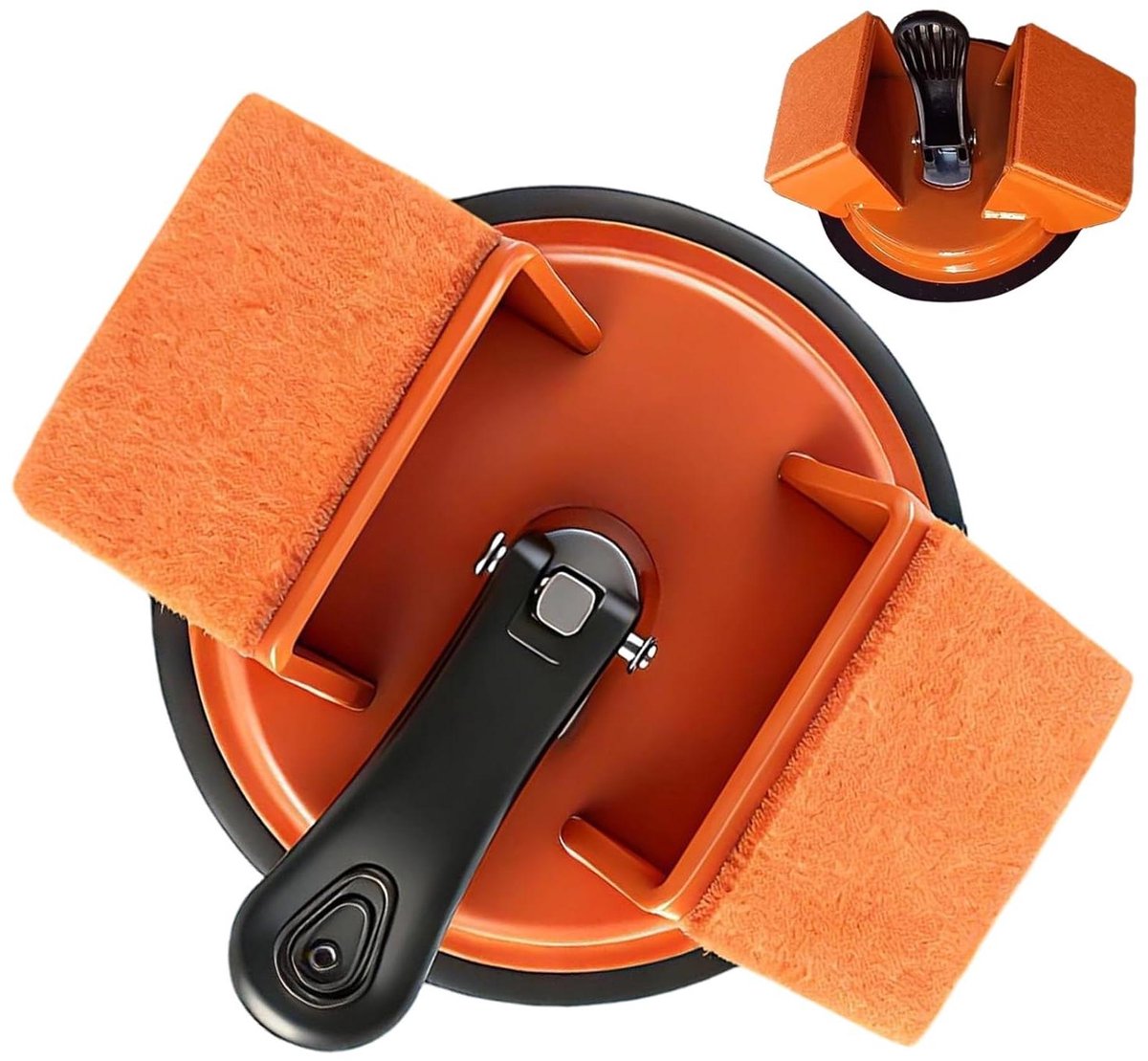 Parket Bevestigingsgereedschap - Vloer Fixator - Vloeren Leggen - 45 Graden Kracht - 12.3 cm - Grijs
