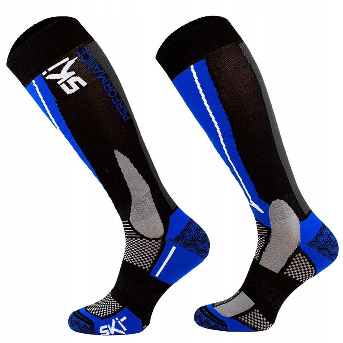 Comodo Performance Ski Sokken Warm & Ademend Blauw